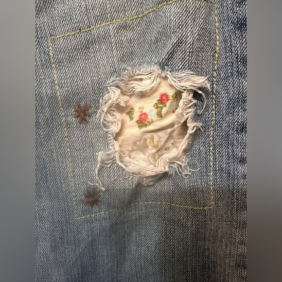 Lucky Brand Distressed Patchwork Sweet Dream Jean - Picture 7 of 11